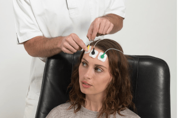 Biofeedback Messung der Muskelspannung